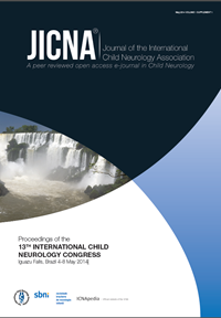 Proceedings of the 13TH INTERNATIONAL CHILD NEUROLOGY CONGRESS Iguazu Falls, Brazil 4-8 May 2014